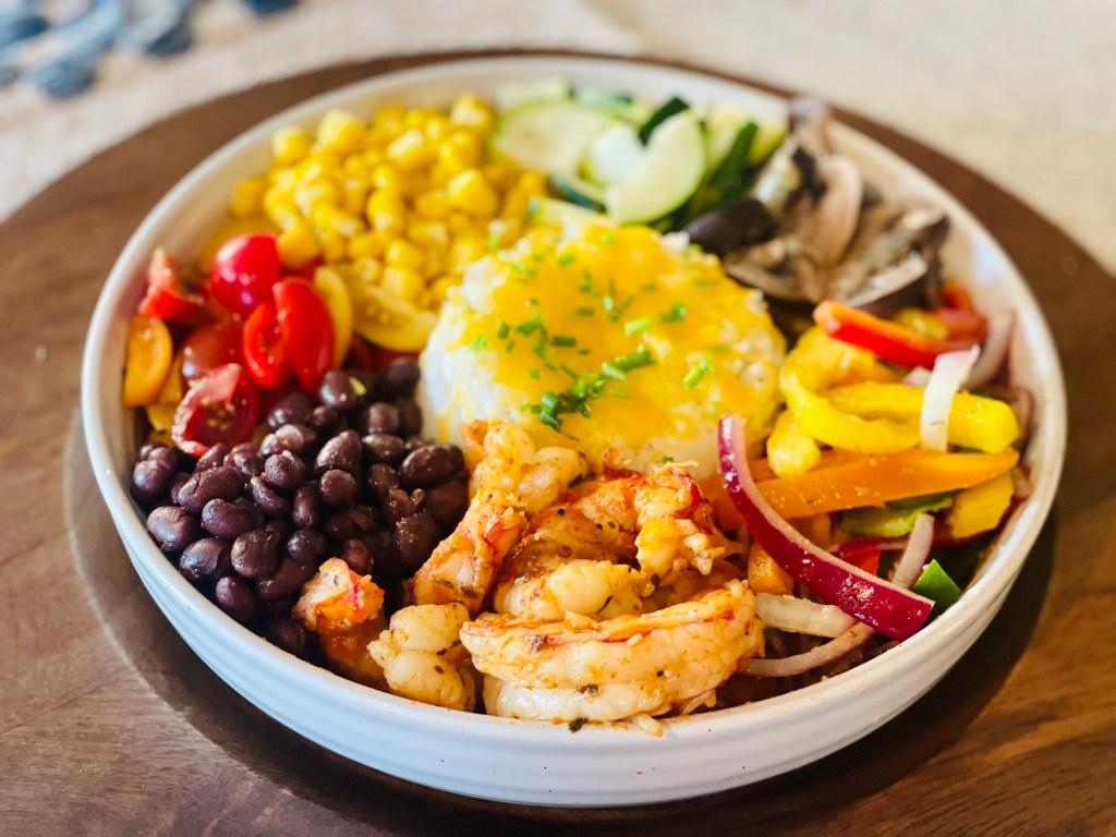 Shrimp Burrito Bowl