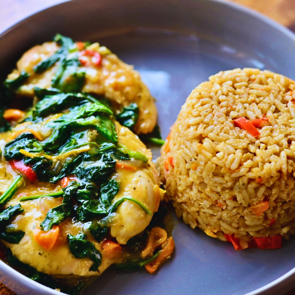 Smothered Chicken and&nbsp;Rice